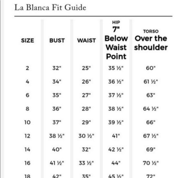 NWOT La Blanca Stripe Plunge One-Piece Swimsuit - Picture 4 of 4